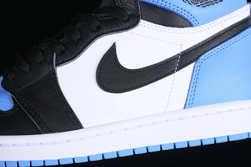 All categories Air Jordan Jordan series basketball shoes Air Jordan 1 High LJR version Air Jordan 1 High OG "UNC Toe" AJ1 Joe 1 black and blue toe DZ5485-400